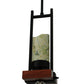 Meyda Lighting Grand Terrace 72" 6-Light Black Island Pendant Light With Light Green Jadestone Shade
