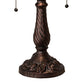 Meyda Lighting Grape 22" 2-Light Mahogany Bronze Table Lamp Base