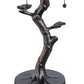 Meyda Lighting Grape Harvest 25" 2-Light Mahogany Bronze Table Lamp With Multi-Colored Shade Glass