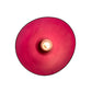 Meyda Lighting Gravity 13" Jet Black Pendant Light With Pink Shade