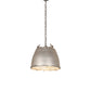Meyda Lighting Gravity 18" 3-Light Textured Black Pendant Light With Gray Metal Cage Shade