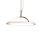 Meyda Lighting Gravity 18" LED Warm Gray Southland Pendant Light With White Statuario Idalight Shade