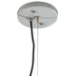 Meyda Lighting Gravity 24" 3-Light Gray Pendant Light With Gray Shade