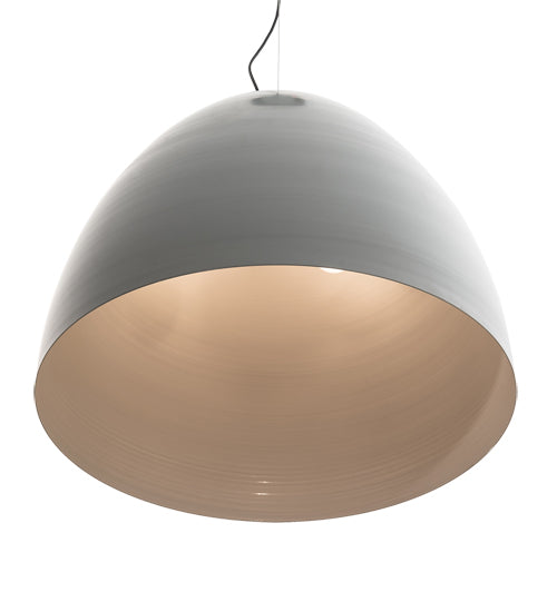 Meyda Lighting Gravity 24" 3-Light Gray Pendant Light With Gray Shade