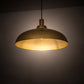 Meyda Lighting Gravity 24" Brass Tint Pendant Light