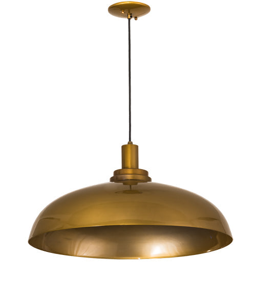 Meyda Lighting Gravity 24" Brass Tint Pendant Light