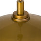 Meyda Lighting Gravity 24" Brass Tint Pendant Light