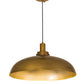 Meyda Lighting Gravity 24" Brass Tint Pendant Light