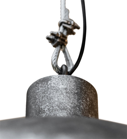 Meyda Lighting Gravity 24" Galvanized Pendant Light