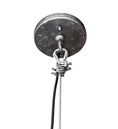 Meyda Lighting Gravity 24" Galvanized Pendant Light