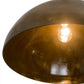 Meyda Lighting Gravity 26" Antique Brass Matte & Gloss Pendant Light