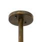 Meyda Lighting Gravity 26" Antique Brass Matte & Gloss Pendant Light