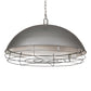Meyda Lighting Gravity 30" 6-Light Galvanized Silver Golpe Pendant Light