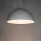 Meyda Lighting Gravity 36" Matte White & Nickel Pendant Light With Pewter White Shade