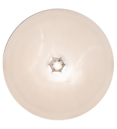 Meyda Lighting Gravity 36" Matte White & Nickel Pendant Light With Pewter White Shade