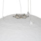 Meyda Lighting Gravity 36" Nickel Pendant Light With White Shade