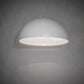 Meyda Lighting Gravity 48" Nickel & Matte White Pendant Light With White Shade