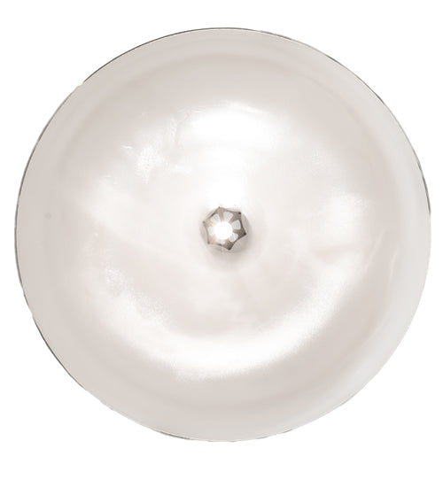 Meyda Lighting Gravity 48" Nickel & Matte White Pendant Light With White Shade