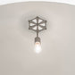 Meyda Lighting Gravity 48" Nickel & Matte White Pendant Light With White Shade