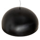 Meyda Lighting Gravity 60" Flat Black & Copper Pendant Light