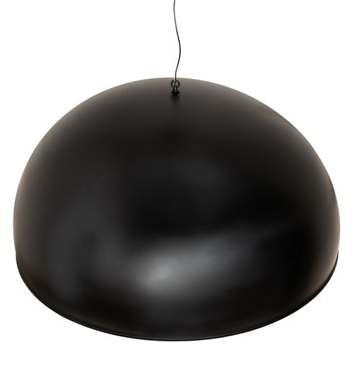 Meyda Lighting Gravity 60" Flat Black & Copper Pendant Light