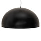 Meyda Lighting Gravity 60" Flat Black & Copper Pendant Light