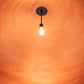 Meyda Lighting Gravity 60" Flat Black & Copper Pendant Light