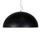 Meyda Lighting Gravity 60" Matte Black Exterior & Gold Interior Pendant Light