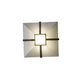 Meyda Lighting Grayling 28" 2-Light French Bronze Semi-flush Mount Light With Whitestone Idalight Shade