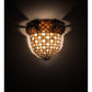 Meyda Lighting Greenbriar Oak 12" Antique Copper Wall Sconce