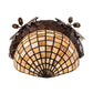Meyda Lighting Greenbriar Oak 12" Antique Copper Wall Sconce