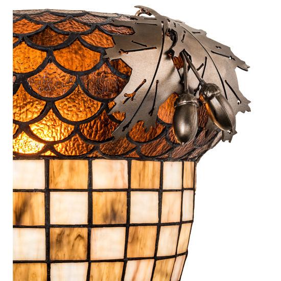Meyda Lighting Greenbriar Oak 12" Antique Copper Wall Sconce