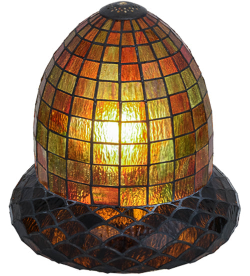 Meyda Lighting Greenbriar Oak 34" 11-Light 9-Arm Timeless Bronze Chandelier With Faux Candlelight