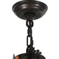 Meyda Lighting Greenbriar Oak 34" 11-Light Timeless Bronze Chandelier Base