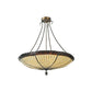 Meyda Lighting Greenbriar Oak 42" 6-Light Inverted Pendant Light