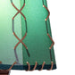 Meyda Lighting Greenwood 13" Textured Black Mini Table Lamp With Green Shade