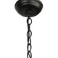 Meyda Lighting Grizzly Bear at Dawn 10" Textured Black Mini Pendant Light With Amber Mica Shade Glass