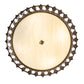 Meyda Lighting Hampton 30" 4-Light Tyler Bronze Semi-flush Mount Light With Creme Carrara Idalight Shade