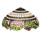 Meyda Lighting Handel Grapevine 18" Multi-Colored Shade Glass
