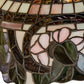 Meyda Lighting Handel Grapevine 20 Mahogany Bronze Table Lamp With Multi-Colored Stained Shade Glass