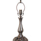 Meyda Lighting Handel Grapevine 20 Mahogany Bronze Table Lamp With Multi-Colored Stained Shade Glass