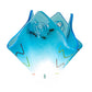 Meyda Lighting Handkerchief 9" Electra Blue Green Shade Glass