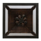 Meyda Lighting Hankel 28" 8-Light Oil Rubbed Bronze Lantern Pendant Light With Rainstone Idalight Shade Glass