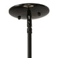 Meyda Lighting Heliocentricity 21" Mirror Black Pendant Light With White Statuario Idalight Shade Glass