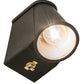 Meyda Lighting Hemet 234553 3" Dark Roast Wall Sconce