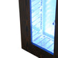 Meyda Lighting Hickory Treasures 8" LED Armoire Hickory Wall Sconce With Crystal Baquettes Shade Glass
