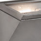 Meyda Lighting Hoffman 7" Brushed Stainless Steel Wall Sconce With Clear Shade Glass