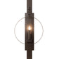 Meyda Lighting Holmes 12" Timeless Bronze Wall Sconce