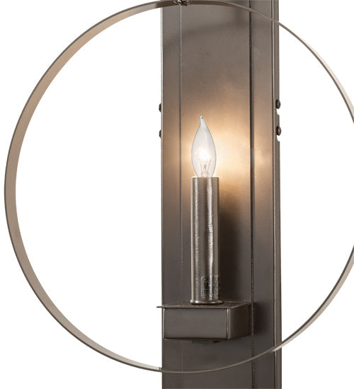 Meyda Lighting Holmes 12" Timeless Bronze Wall Sconce