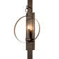 Meyda Lighting Holmes 12" Timeless Bronze Wall Sconce